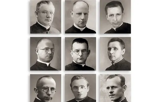 Ks. Jan Świerc i jego ośmiu towarzyszy | fot. Materiay prasowe Salezjanie.pl