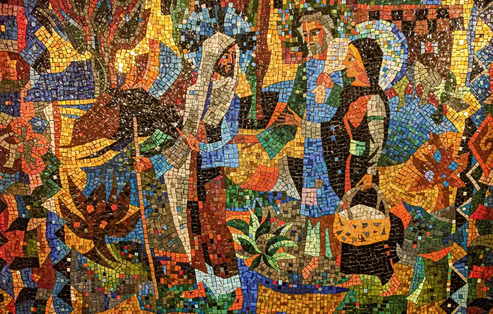 Rowan i Irene LeCompte, Droga do Emaus, 1970 r. fot. Wikimedia Commons Rowan i Irene LeCompte, Droga do Emaus, 1970 r. fot. Wikimedia Commons