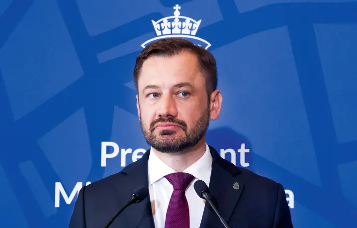 Prezydent Krakowa Aleksander Miszalski podczas konferencji 7 maja br. podsumowuje dwa lata swojej kadencji. Po niedzielnym referendum więcej nie będzie | fot. Beata Zawrzel/Reporter Prezydent Krakowa Aleksander Miszalski podczas konferencji 7 maja br. podsumowuje dwa lata swojej kadencji. Po niedzielnym referendum więcej nie będzie | fot. Beata Zawrzel/Reporter