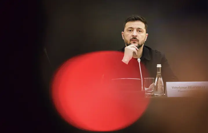 Decyzja Wołodymyra Zełenskiego o nadaniu Odrębnemu Centrum Operacji Specjalnych „Północ” Sił Zbrojnych Ukrainy imienia „Bohaterów UPA” wywołała w Polsce burzę | fot. Thomas Trutschel/Imago Stock and People/East News Decyzja Wołodymyra Zełenskiego o nadaniu Odrębnemu Centrum Operacji Specjalnych „Północ” Sił Zbrojnych Ukrainy imienia „Bohaterów UPA” wywołała w Polsce burzę | fot. Thomas Trutschel/Imago Stock and People/East News