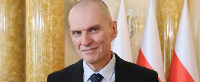 Uwolniony Andrzej Poczobut 3 maja na Zamku Królewskim otrzymał Order Orła Białego, przyznany mu 11 listopada ubiegłego roku fot. Wojciech Olkuśnik/East News